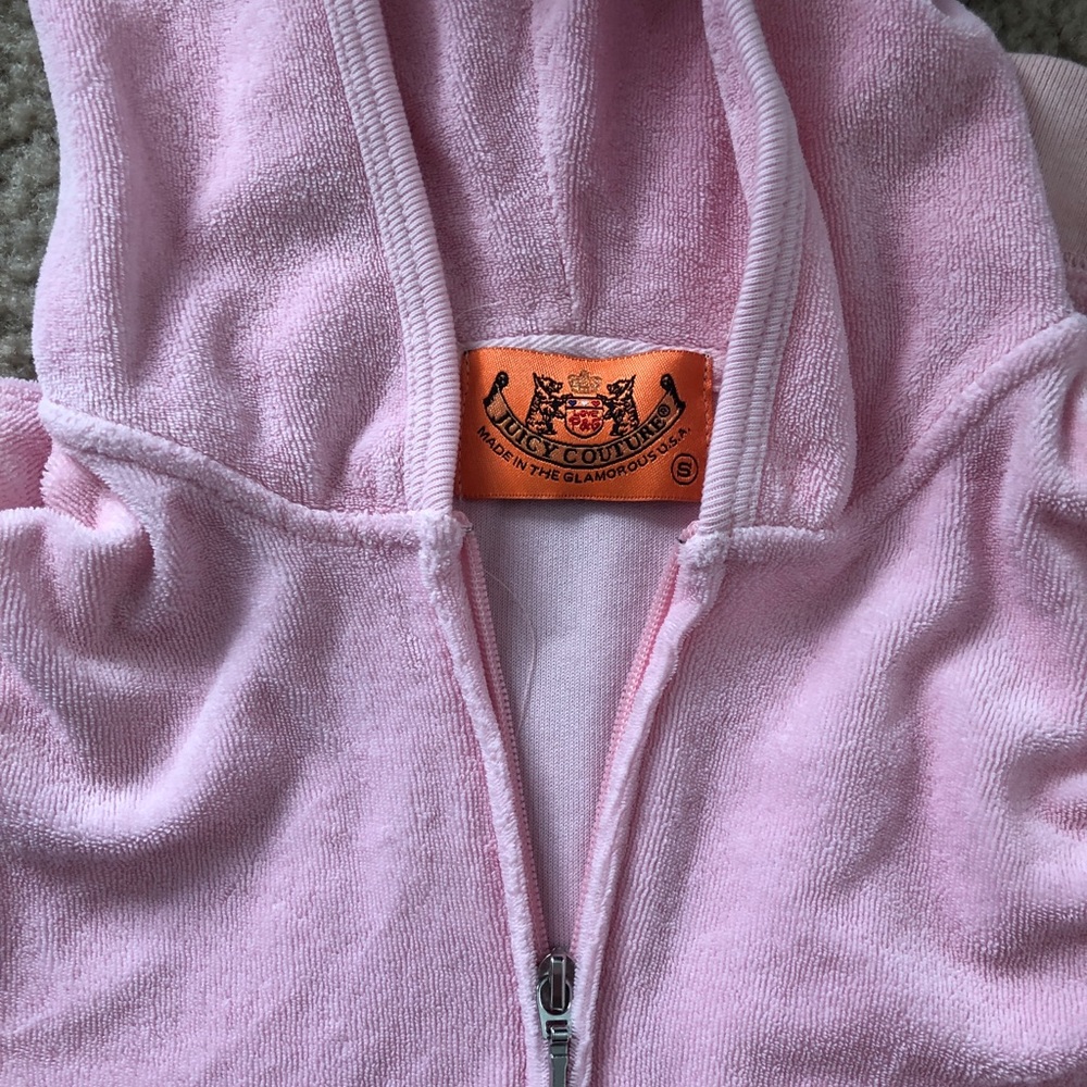 Juicy Couture terry cloth track suit
